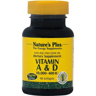 Nature plus НЕЙЧЪРС ПЛЮС ВИТАМИН А+Д 90 ДРАЖ