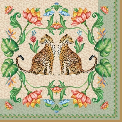 Easy Life Papírový ubrousek Jungle Vibes 20 ks 33x33cm