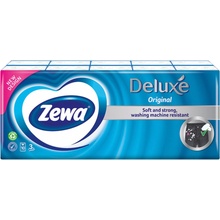 Zewa deluxe papírové kapesníčky 3-vrstvé 10 x 10 ks
