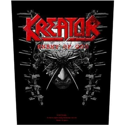 Nažehlovačka Kreator - Enemy of God