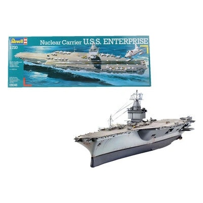 Revell Model Kit Plastic loď 05046 U.S.S Enterprise 1:720