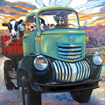 SunsOut - Puzzle Working Stiffs 500XXL - 500 piese