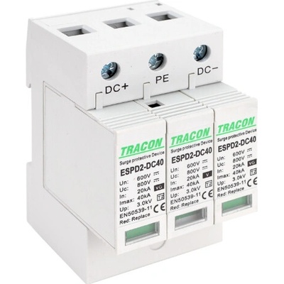 Prepäťová ochrana C (T2) TRACON 1000V DC