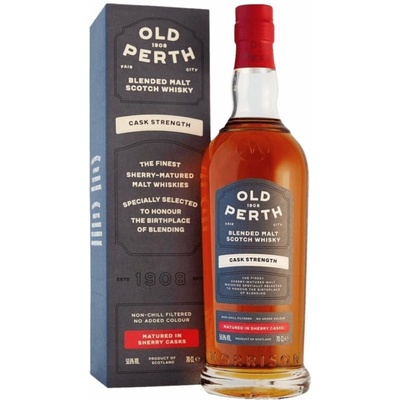 Old Perth Cask Strength Blended Malt 58,6% 0,7 l (karton)