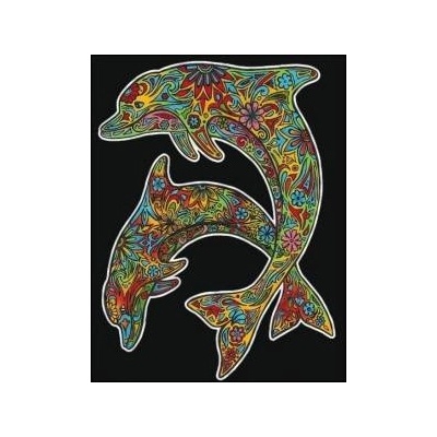 Colorvelvet - Włochy Velvet coloring page 47x35 Dolphins