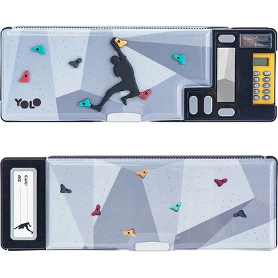 YOLO Ретро несесер YOLO Climbing Wall - С калкулатор (121298-170-33)
