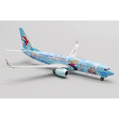 JC Wings B737-89PWL China Eastern Airlines Shanghai Disney Resort: Frozen 冰雪·奇缘号 Colors 1:400