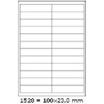 CDRmarket Самозалепващи етикети 178 x 127 mm, 2 етикета, A4, 100 листа (R0ECO.4969A0)