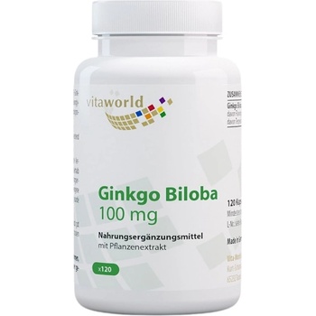 Image 1 of vitaworld Ginkgo Biloba 100 mg [120 капсули]