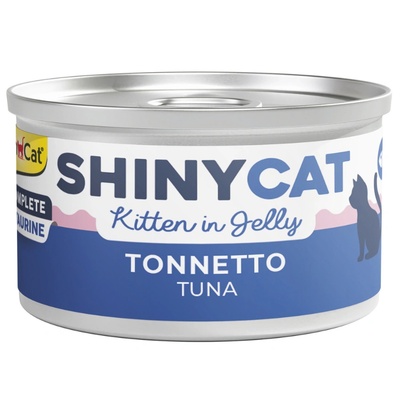 GimCat SHINYCAT JELLY KITTEN TUNA парченца риба тон в желе 70gr