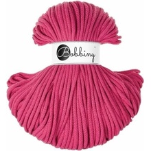 Bobbiny Premium Braided Cord 5 mm 100 m Dopamine Pink Špagát