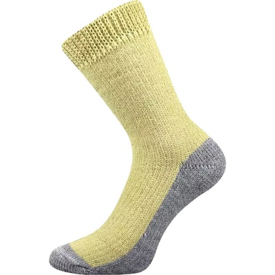 Boma Teplé ponožky žlté Sleep yellow II