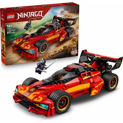 LEGO® NINJAGO® 71867 Kaiovo červené superauto 15 rokov NINJAGO®
