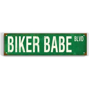 Ceduľa Biker Babe