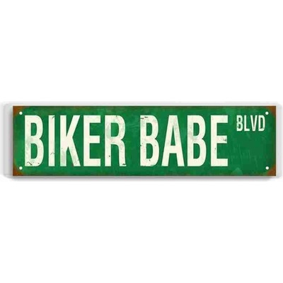 Ceduľa Biker Babe