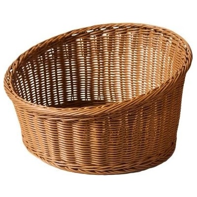 Horecano Водоустойчив панер PVC кръгъл кафяв ф36x10(H1)x20(H2)см GCC-(674033B-OT) (014014)