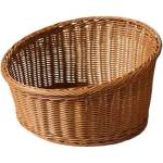 Horecano Водоустойчив панер PVC кръгъл кафяв ф36x10(H1)x20(H2)см GCC-(674033B-OT) (014014)