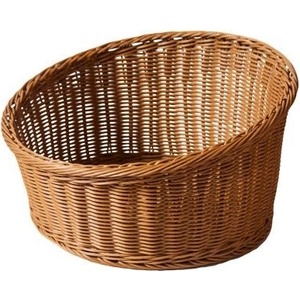 Horecano Водоустойчив панер PVC кръгъл кафяв ф36x10(H1)x20(H2)см GCC-(674033B-OT) (014014)