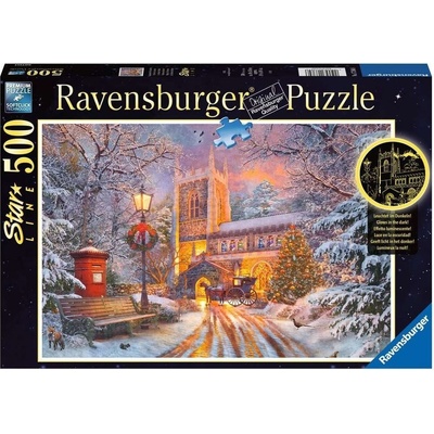 RAVENSBURGER Svítící Vánoční zátiší 500 dílků