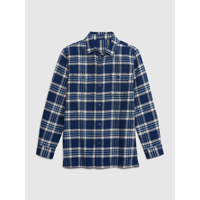 GAP Бебешка фланелена риза GAP GAP | Sin | Момчешки | 152-158