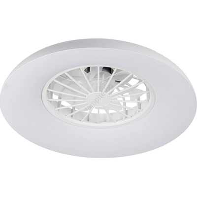 Kanlux 46370 - LED RGBW димираемо осветително тяло с вентилатор PLAVE PAN LED/24W/230V CCT бяло + дистанционно управление (KX2737)