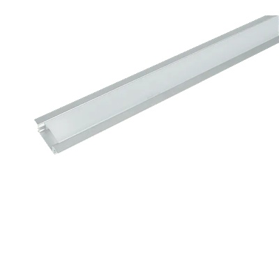 ELMARK Elm718/2 АЛУМИНИЕВ ПРОФИЛ С МАТИРАН РАЗСЕЙbАТЕЛ 1m ВГРАДЕН МОНТАЖ (99acc11)