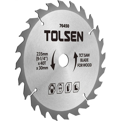 Tolsen Kotúč pílový TCT 305 × 30 – 60z