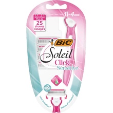 Bic Soleil Click Sensitive + břity 4 ks