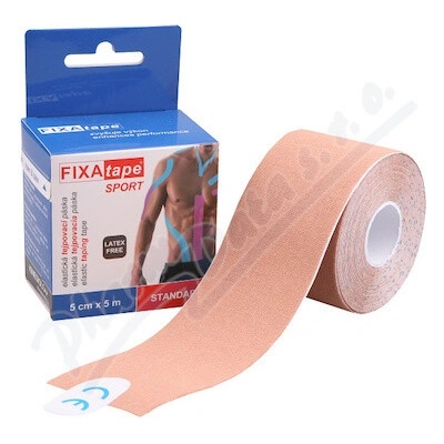 FIXAtape STANDARD sport tejpovacia páska telová 5 cm x 5 m