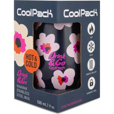 Чаша за кафе Coolpack - MISS 500 ml - FLORES NINA