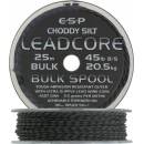ESP Olověná šnúra Leadcore Choody Silt 25m 45lb