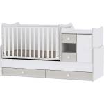 Lorelli Трансформиращо се легло Lorelli - Mini Max, 190 x 72 cm, Светъл дъб (10150500036А)
