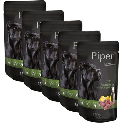 Piper Adult s divinou a tekvicou 5 x 150 g