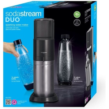 SodaStream Duo Black + 2 láhve