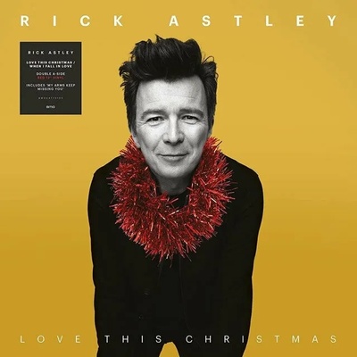Rick Astley - Love This Christmas / When I Fall In Love (Red Coloured) (LP) (4050538809558)