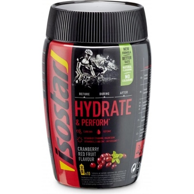 ISOSTAR prášek Hydrate and Perform brusinka 400 g
