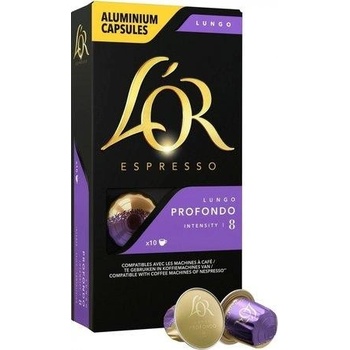 Nespresso kapsle L'OR EspressO Lungo Profondo 10 ks