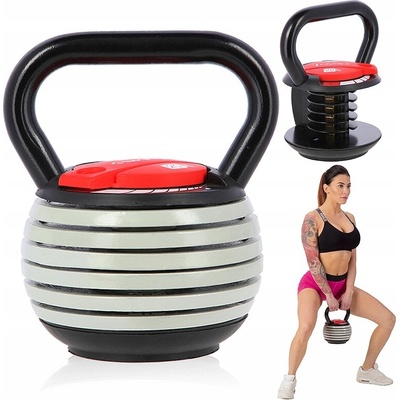 HMS KR40 Nastavitelný kettlebell 3,45 - 17,1 kg