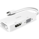 TechRise 3-in-1 Mini-DisplayPort към HDMI/DVI/VGA 4K адаптер