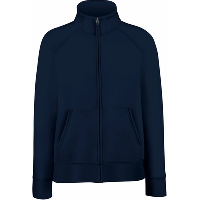 Fruit of the Loom Premium Lady-Fit Sweat Jacket tmavě modrá