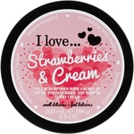 I Love Strawberry & Cream подхранващо масло за тяло за жени 200 мл