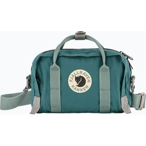 Fjällräven Чантичка Fjällräven Kanken Koncept 4 l teal/frost green
