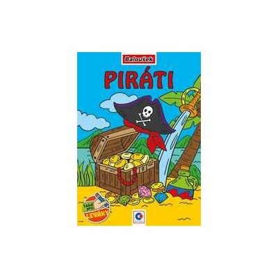 Omaľovánka A5 Piráti