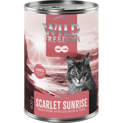 Wild Freedom Adult "Red" 6 x receptúra bez obilnín Ruby Midnight bravčové, hovädzie, králičie 400 g