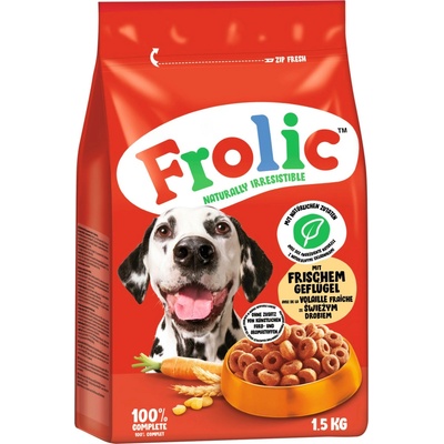 Frolic Drůbeží zelenina a rýže 4 x 1,5 kg