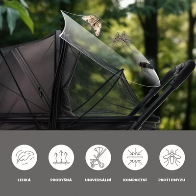 Zopa Moskytiéra na univerzální exclusive Black – Zbozi.Blesk.cz
