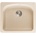 Inter Ceramic Кухненска мивка ICSG 8302 SAND, гранит, едно корито, със сифон, 60x52см (8302)