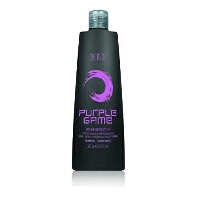BES Оцветяващ шампоан за коса в Пурпурно Розов цвят BES Color Reflection Purple Game Shampoo