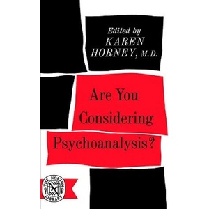 Are You Considering Psychoanalysis? | Karen Horney (ISBN: 9780393001310)