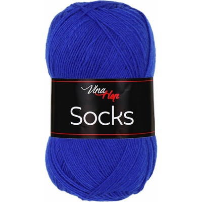 Vlna-hep Socks - ponožková Socks: 61291 Královsky modrá